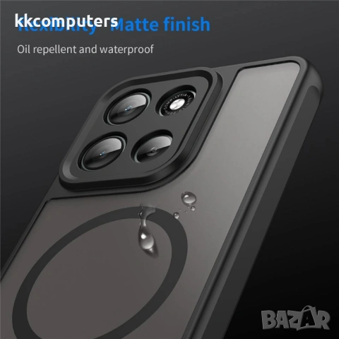 Магнитен Калъф за Motorola Moto G56 5G - PC + TPU, Анти-drop, Подсилени ъгли, Вграден Магнит, Вкл. П, снимка 8 - Калъфи, кейсове - 53508098