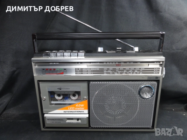 СТАР РЕТРО ТРАНЗИСТОР РАДИО КАСЕТОФОН INTERNATIONAL 7050