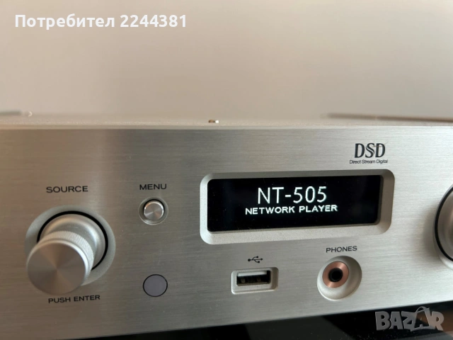Teac NT-505 DAC High-end AKM VERITA AK4497 DAC, снимка 2 - Ресийвъри, усилватели, смесителни пултове - 53691725