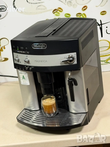 Кафемашина кафе автомат delonghi magnifica с гаранция, снимка 4 - Кафемашини - 53753130