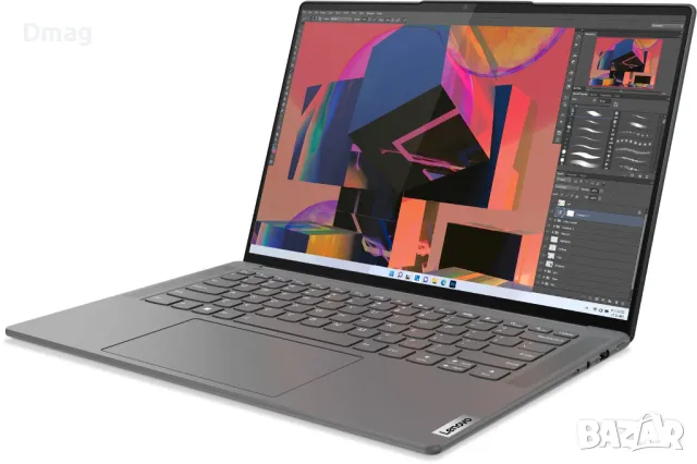 14.5" 3k Lenovo Yoga ProX/Ryzen 7 / 16GB / 1TB SSD/Win11, снимка 4 - Лаптопи за дома - 48322683