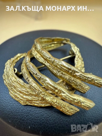 Златна брошка /333/, снимка 3 - Колиета, медальони, синджири - 51850700