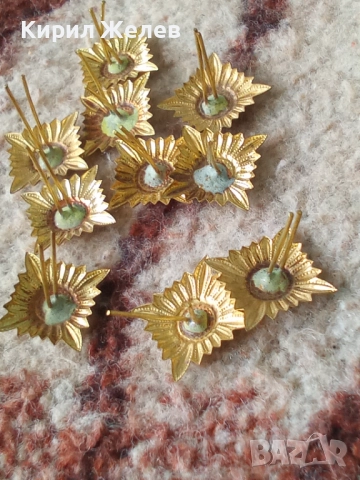 Лот военни вензели 10 броя 51931, снимка 4 - Антикварни и старинни предмети - 52175692