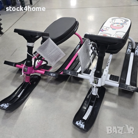 Качествена Шейна с кормило Чук и Гек, Кожена седалка, Различни цветове, снимка 4 - Зимни спортове - 52340742