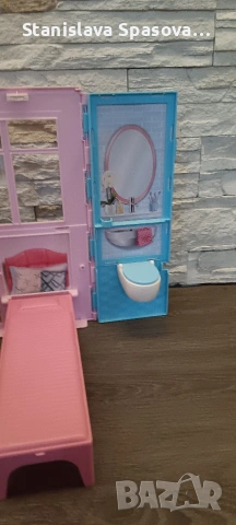 Къща сгъваема на Барби, снимка 4 - Кукли - 53858223