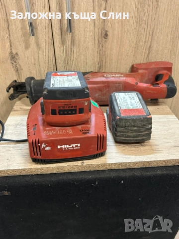 Акумулаторен Саблен трион Hilti Sr 4 -A22, снимка 2 - Други инструменти - 52356298