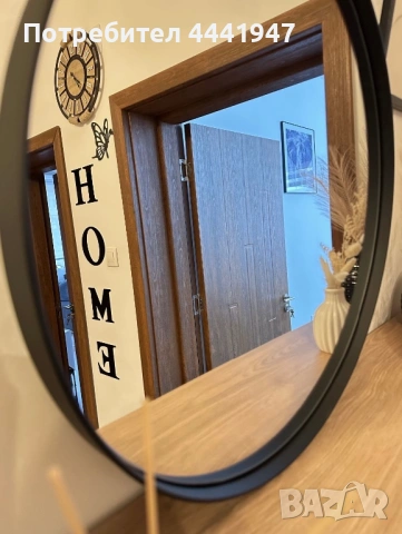 Декоративно Кръгло Огледало За Стена 50 см., снимка 2 - Други стоки за дома - 53956188