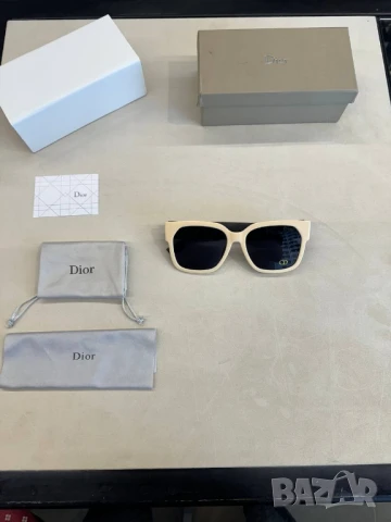 очила с черен обикновен калъф и ув защита christian dior louis vuitton off white , снимка 6 - Слънчеви и диоптрични очила - 51318281