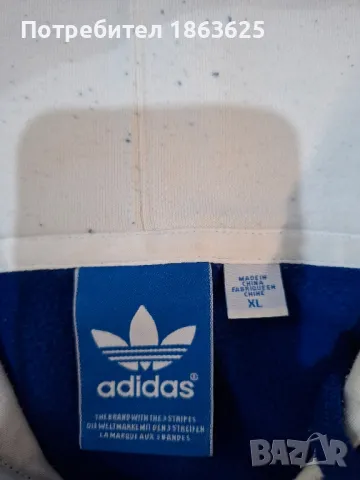 Суичър Adidas XL, снимка 3 - Спортни дрехи, екипи - 49491949