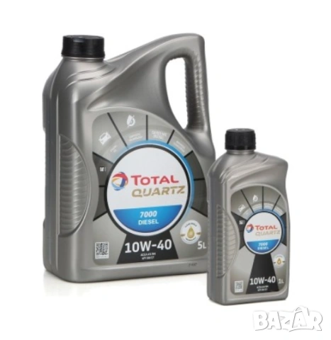 Моторно Масло TOTAL QUARTZ 7000 DIESEL 10W-40 5L