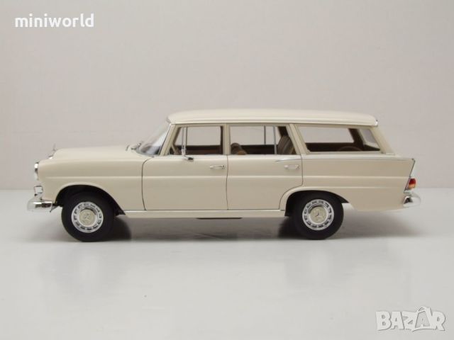 Mercedes 200 Universal Kombi 1966 - мащаб 1:18 на Norev моделът е нов в кутия, снимка 3 - Колекции - 45508798