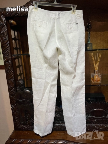 Mango ленен панталон, снимка 3 - Панталони - 52165047