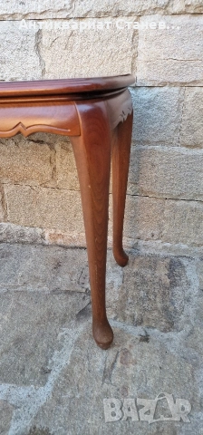 Елегантна дървена масичка в френски стил, снимка 7 - Маси - 54045844