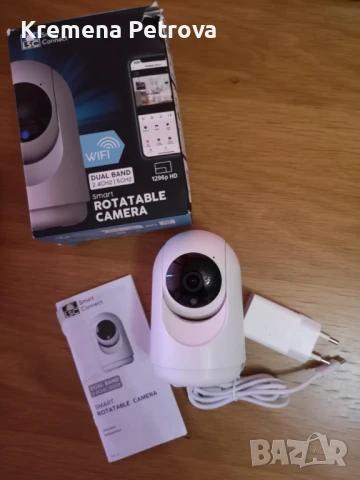 Интелигентна въртяща се камера LSC Smart Connect.WiFi и поддържа 1296p HD резолюция, снимка 5 - IP камери - 50892254