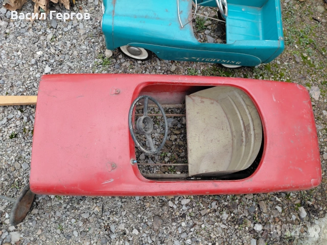 Количка с педали Малъйш, снимка 2 - Колекции - 53470393