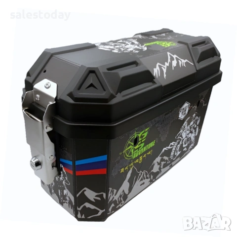 Странични куфари за мотор, твърди с подлплата, 2бр*45 литра, снимка 5 - Аксесоари и консумативи - 54063195