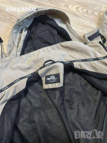Мъжко техническо яке HAGLOFS teflon CLIMATIC , L размер, снимка 10 - Якета - 52414123