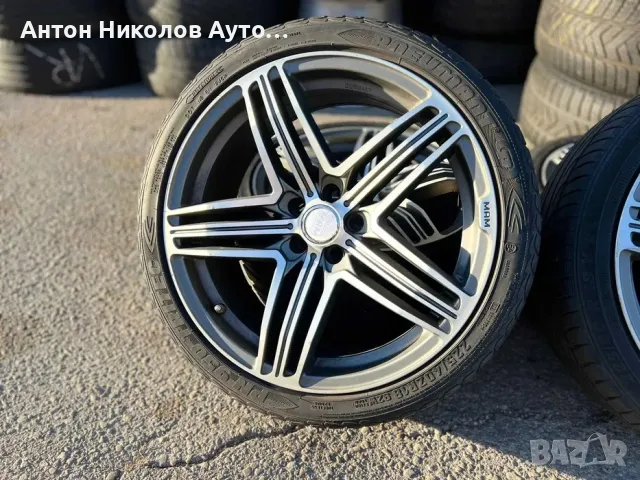 5х100 18 Джанти VW Seat Skoda Audi Subaru Toyota 5x100 Марка MAM Germany ET 35 J 8 Централен отвор 6, снимка 3 - Гуми и джанти - 48145920