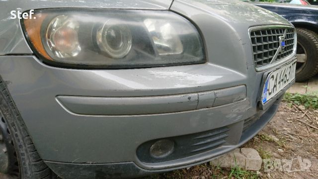 Предна броня за Volvo s40 II, сива, снимка 4 - Части - 45729117