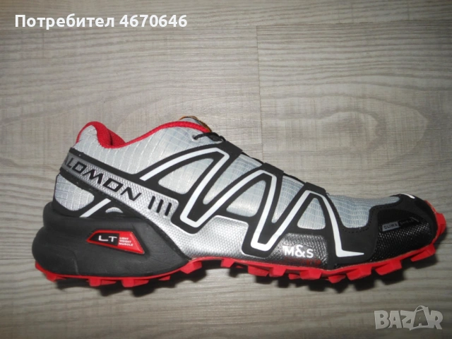 Зимни туристически обувки Salomon Speedcross 3 Silver , снимка 4 - Спортни обувки - 53577643
