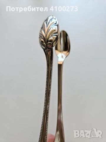 Щипки за захар Van Kempen & Begeer - .835 сребро, снимка 4 - Прибори за хранене, готвене и сервиране - 51159114