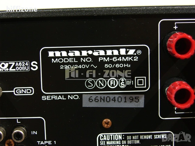Усилвател   Marantz pm-64mk2 , снимка 9 - Ресийвъри, усилватели, смесителни пултове - 53656307
