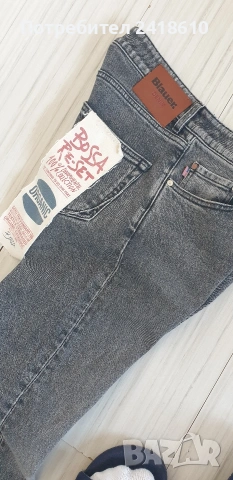 Blauer USA Boston Denim Slim Fit Mens Size 32/34 НОВО! ОРИГИНАЛ Мъжки Дънки!, снимка 7 - Дънки - 53863850