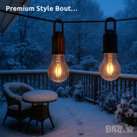 Комплект 2 броя преносими LED лампи с USB-C зареждане, 2700K топла светлина, 3 режима, снимка 3 - Други инструменти - 53621034