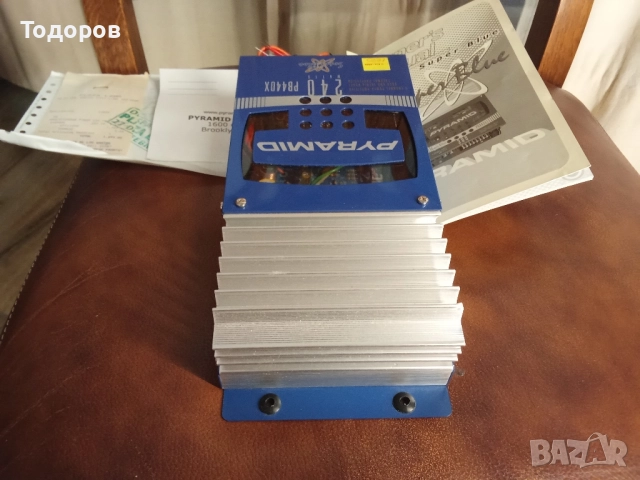 Pyramid PB 440 X ретро авто усилвател , снимка 5 - Ресийвъри, усилватели, смесителни пултове - 51749071
