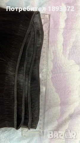 Естествена славянска коса 80см треса, снимка 5 - Аксесоари за коса - 38907704