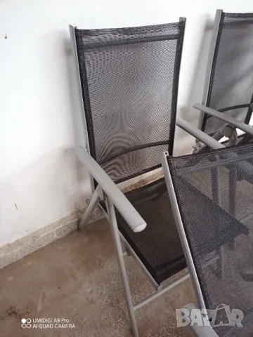сгъваем стол, ПОДСИЛЕН за ТЕЖКИ, ЕДРИ ХОРА, шезлонг за плаж, сгъваем стол с много позиции, снимка 9 - Градински мебели, декорация  - 49779149