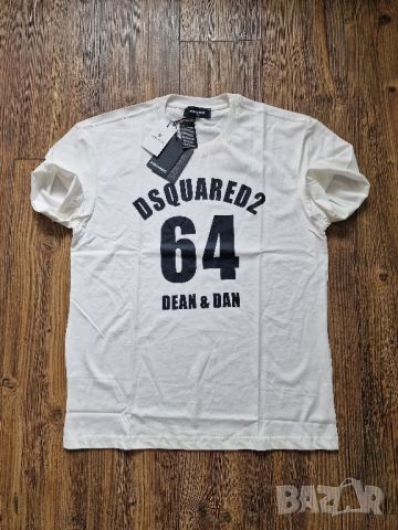 Страхотна мъжка тениска, DSQUARED2 нова с етикет  , размер 2XL 