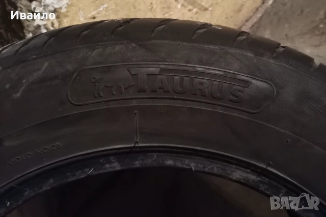 Продавам 2 броя летни гуми 195.65.15 на 1 сезон дот 2019 Tarus , снимка 4 - Гуми и джанти - 53008345