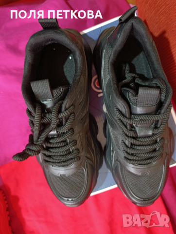 Черни маратонки , снимка 5 - Маратонки - 54061315