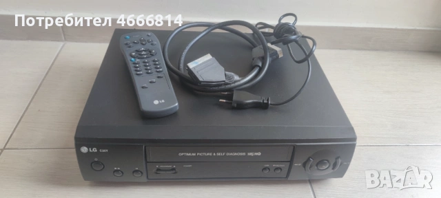 Видео LG VHS , снимка 2 - Плейъри, домашно кино, прожектори - 54291144