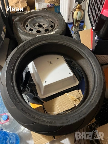 Предна и задна гума за мотор , снимка 2 - Гуми и джанти - 53156602