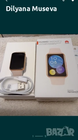 Huawei watch fit 2 , снимка 2 - Смарт гривни - 50829630