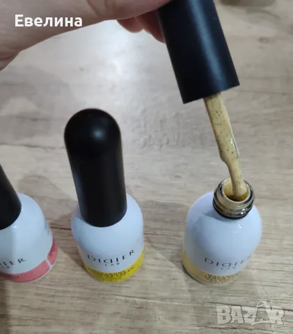 Гел лак Didier Lab чисто нови с черни частици, снимка 5 - Продукти за маникюр - 50166010