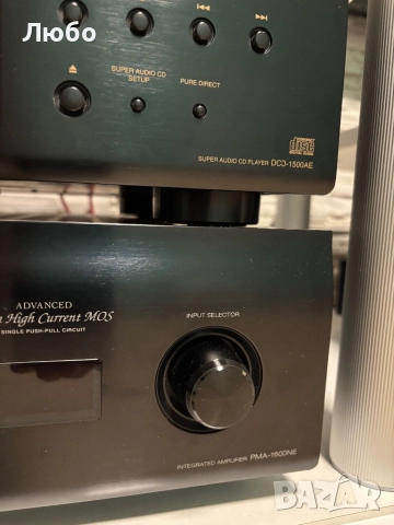 DENON PMA-1600NE, DENON SACD-DCD-1500AE, снимка 3 - Ресийвъри, усилватели, смесителни пултове - 52458449