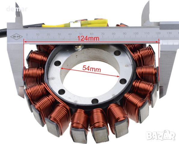 GOOFIT 18 бобина 3 жична магнитна статорна бобина за NC700, снимка 2 - Аксесоари и консумативи - 45286008