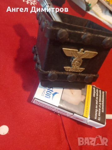 Трети райх метален писалник поставка , снимка 2 - Колекции - 51679319