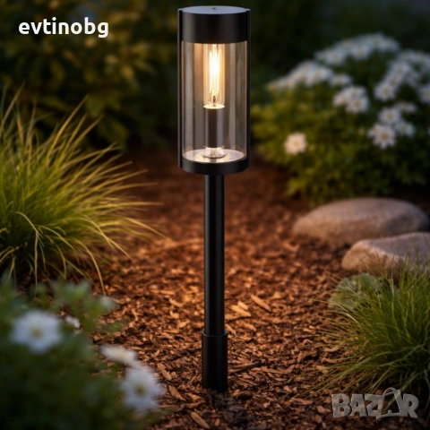 Градинската соларна лампа XF-2902 - стилно и практично решение за осветление на двор, алеи и тераси, снимка 7 - Соларни лампи - 53801889