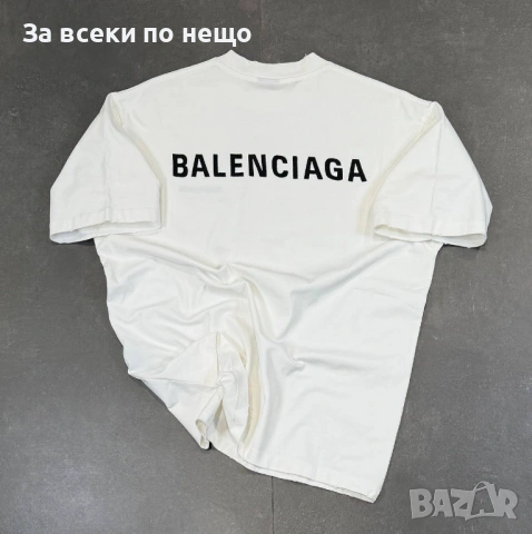 Balenciaga Мъжки Летен Екип Тениска И Къси Панталонки👕🩳Мъжки Къс Комплект Код Mens P.252, снимка 4 - Спортни дрехи, екипи - 53922653