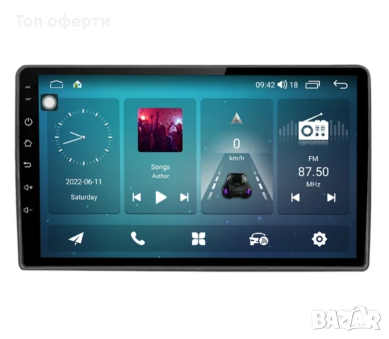 9-инчова мултимедия за Alfa Romeo 159  Brera  Spider (2005–2011) + Подарък камера, снимка 2 - Аксесоари и консумативи - 50805721