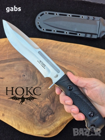 Руски масивен нож НОКС Асгард с кания, снимка 8 - Ножове - 53135177