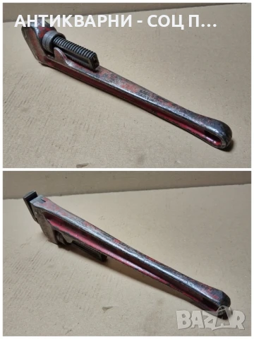 Стар Соц Английски Тръбен Ключ. , снимка 5 - Антикварни и старинни предмети - 50823435
