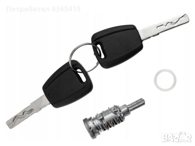 Патронник с ключове за врата Lancia Ypsilon 846 2011+ за предна лява врата 6000626707, снимка 2 - Части - 52373959