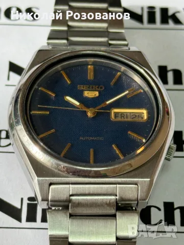 SEIKO 5 Automatic 21J, снимка 3 - Мъжки - 47701944