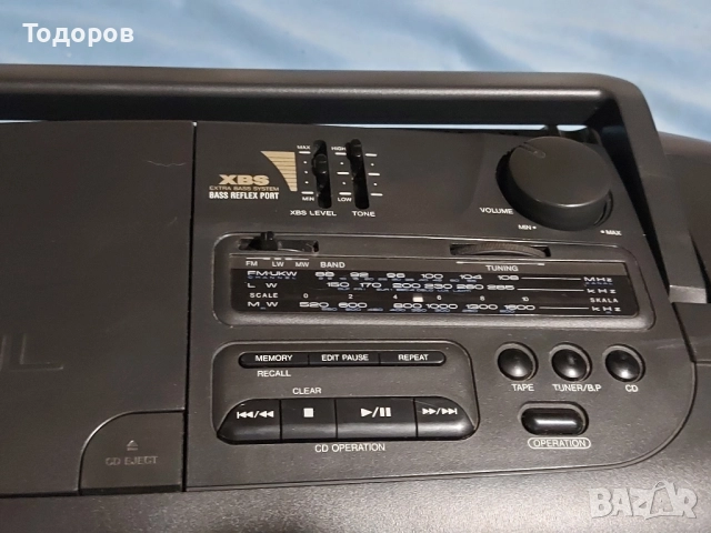 Panasonic RX-DS101 CD/Tape/FM Radio , снимка 5 - Радиокасетофони, транзистори - 52511967