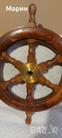 Кормило за лодка, снимка 3 - Антикварни и старинни предмети - 50578009